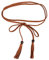 DRERIO Rope Belt Skinny Tassel Belts Women's Belts Braided Waist Belt Fashion Solid Colour Boho Belt Brown Thin Ladies Belts Woven Tassel Belt for Skirt Dress Women Girl