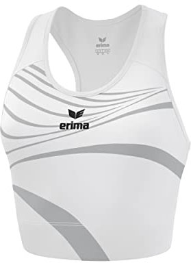 Erima Racing Sport-BH Damen Weiss, 40 Damen