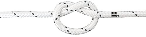 Hummelt Schot Seil Polyesterseil 14mm 20m weiß/schwarz