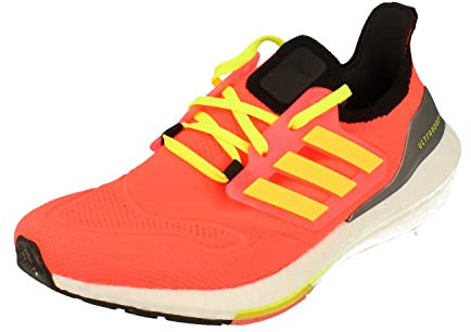 adidas Herren Ultraboost 22 Sneaker, Turbo Solar Yellow Core Black, 43 1/3 EU
