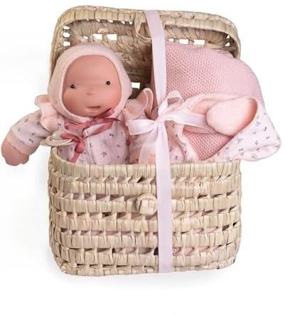 Muñecas Antonio Juan - Korb mit Ariel für Papas und Baby - Organic Doll