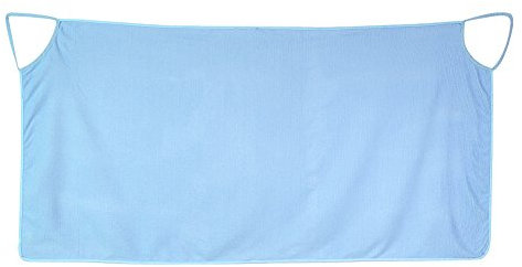 Badetuch Kleid Damen,Damen Badetuch mit Träger,Tragbares Badetuch für Frauen,140 x 70 cm,Ein superweiches,Damen-Badetuch mit Doppelschultergurten,Mikrofaser-Strandbadetuch,für Spa,Strand(Blau)