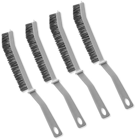 AIEVE Crevice Cleaning Brush, 4 Pack Gap Bathroom Cleaning Brush for Narrow Corners in Home Kitchen Bathroom Window Groove