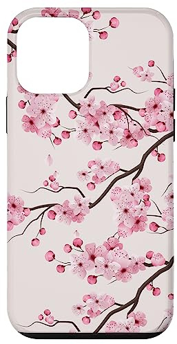 Sakura Cherry Blossom Japan Pink Floral Cherry Blossom Hülle für iPhone 12 mini