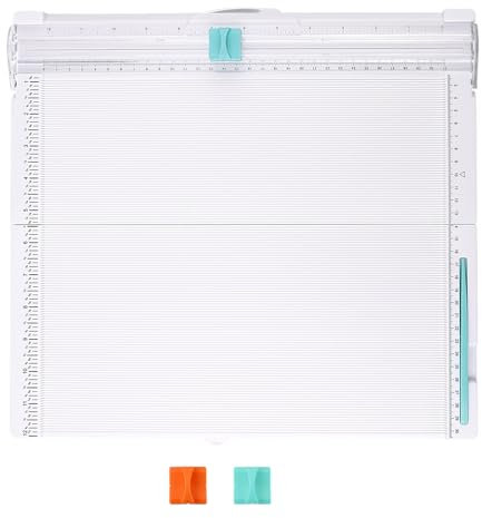 Scoring Board, Plastic Paper Scoring Board Paper Trim Cutter Fold Tool Score Board Scoring Tool for Card Making Paper Crafts