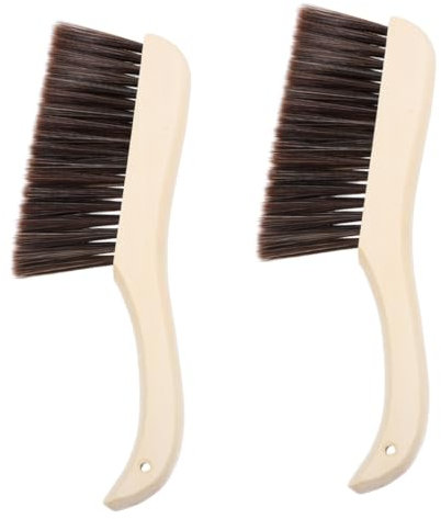 Beavorty 2 Piezas Cepillo de Polvo escobas de Ropa Cepillo para Muebles Cepillo de Mano Cepillo para Polvo para Limpiar Cepillo de Limpieza de Plumero Herramienta de Cocina Bench Madera