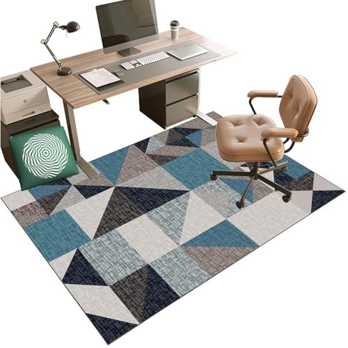 Tapis de Protection pour Chaise de Bureau 200 x 300 cm Tapis Gaming Sol, Tapis Protège-Sol, Tapis de Sol pour Bureau Plancher de Bois, Tapis pour Chaise de Bureau, Tapis de Sol Gaming Antidérapant