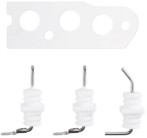 YiQinzcxg Set di elettrodi per asta di fiamma, per scaldabagno, in plastica e metallo, per scaldabagni