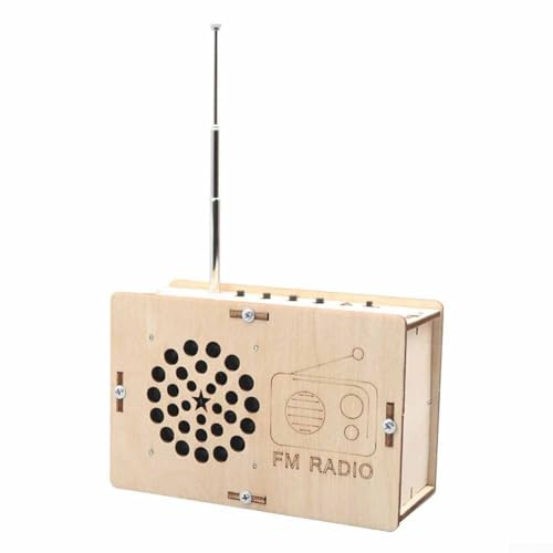 DIY Blue-tooth Speaker & FM Radio Electronics Kit, STEM Learning Activity With Hands-On Educational For Build Your Own Speaker For Kids Aged 8-12