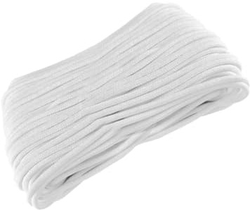 YARNOW Cordon d'Arrosage Automatique en Coton Absorbant pour Plantes en Pot Intérieur et Extérieur, 4 MM 20 M, Hydroponique, Absorption, Entretien Pendant Voyages