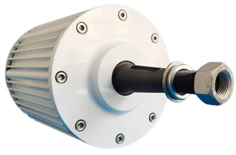 Turbina Eolica Generatore elettrico ad asse orizzontale 5000W 24V 48V 96V 5KW Motore a turbina con alternatore a magnete permanente a basso numero di giri Base(NB,Direct Shaft,96V)