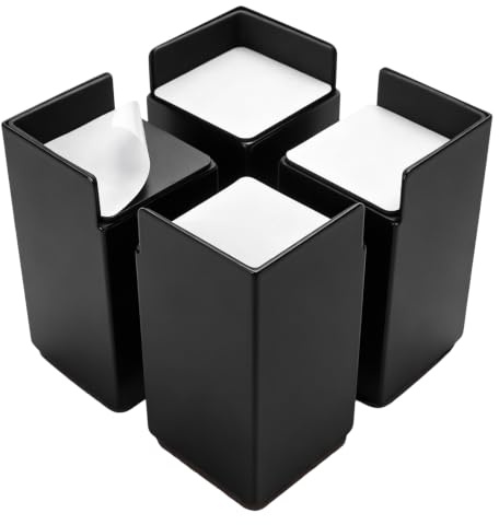 COEWUR 4 x Elevador de Mueble 10cm de Acero al Carbono para Silla 6*6*10cm | Elevadore de Cama Elevador de Sofá Patas de Cama Antideslizante para Silla y Escritorio en Forma de L Negro