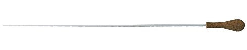 Gewa 912300 Taktstock Korkgriff Modell 1 lackiert weißbuche, 45 cm, weiß