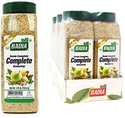 Badia Complete Seasoning, 28 oz (Pack of 6) - All-Purpose Spice Blend for Cooking, Grilling & Marinades Perfect Flavor Enhancer