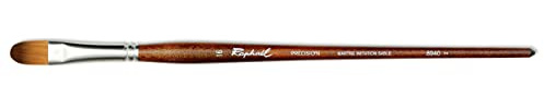 Raphael Precision Long Handle Brush, Filbert, 16