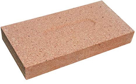 Mattone Refrattario 22 x 11 x 3 cm Tavella Refrattaria per forni camini stufe