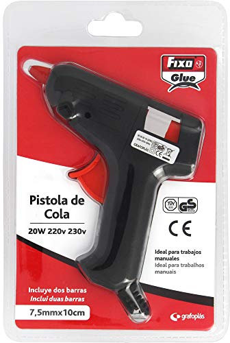 Fixo 58210 Heißklebepistole, 20 W, Schwarz