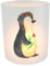 Mr. & Mrs. Panda Deko Windlicht Pinguin Blumen - Geschenk, Blumenliebe, Leben, wunderschön, Windlicht Deko, Wünsche, Blumenkranz, Lebensziele,
