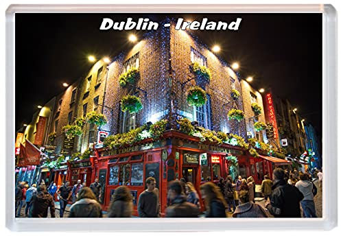 Dublin - Ireland - 96 x 67mm Jumbo Fridge Magnet/Magnets BBSFM639