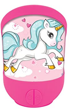 Lexibook, Unicorn, Night light for children's room, soft light, battery operated, NLJ20UNI