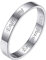 Silvora Benutzerdefinierter Schmaler Ring mit Wunsch/Namen/Text Gravur S925 Silber Schlichter Dünner Fingerring in 3mm breit für Verlobungsring Ehering Trauring in Silber Ringgröße 67（21.4）