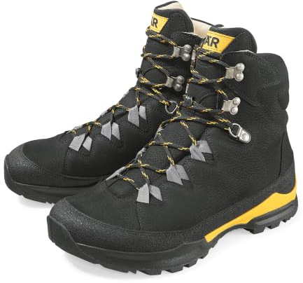 BÄR | Bergkomfort Wanderstiefel 2.0 | Herren Stiefeletten | 100% Zehenfreiheit, Für Einlagen geeignet, Hallux valgus geeignet, Hohe Dämpfung