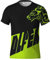 Mountainbike MTB Top Kurzarm Atmungsaktiv Bequem Weich Feuchtigkeitstransport - Radtrikot - Jersey - Fahrradshirt Kurzarm - Radshirt - Bikeshirt MTB,T-Shirt Schnell Trocknen (Grün,XXL)