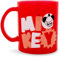 Disney Mickey Mouse Thumbs-Up - Taza de café de vidrio con capacidad para 18 onzas