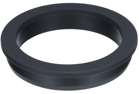 QUARKZMAN Support D'Œillet En Caoutchouc de Type T, Dia 81.3mm ID 68mm, Protection de Joint, Bouchons de Trous Flexibles Pour Tuyau de Câble Noir