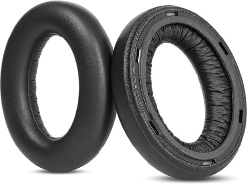 Momentum 4 Ear Pads Replacement Earpads Compatible with 𝐒𝐞𝐧𝐧𝐡𝐞𝐢𝐬𝐞𝐫 Momentum 4 Headphones Ear Cushions Protein Leather Memory Foam Black