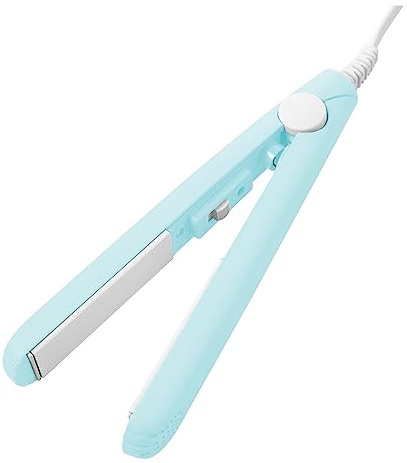 2-in-1-Mini-Lockenstab und Glätteisen, 2024 Neu 2-in-1 Mini Haarglätter, Keramik-Heizplatte, Tragbare Keramik flache Lockenstab Haar Lockenwickler