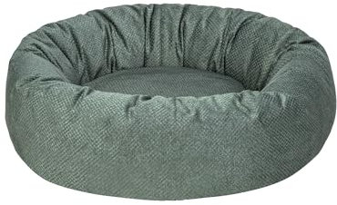 Schecker Hundebett - Bensersiel - Oeko-Tex-zertifizierter Stoff - grün - 70 cm
