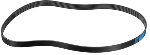 QUARKZMAN 6PK1130 Keilrippenriemen 6 Rippen 1130mm Länge x 21mm Breite x 5mm Höhe, EPDM Poly V Riemen Keilriemen Flachriemen Antriebsriemen Zahnriemen Antriebskeilriemen Für Rasenmäher