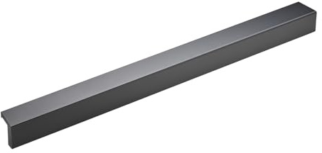 SOTECH 5 x Griffleisten BLACKLINE XVII BA 320 mm schwarz matt | Möbelgriffe Küchengriffe Schrankgriffe Türgriffe