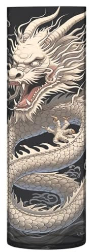 JUMBEAR Fierce Dragon Vase for Flowerse -Clear Vase Rustic Home Décor for Modern Farmhouse, Ideal Shelf,Table & Entryway Decor