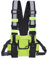 Osmond Walkie Talkie Doppia Borsa Petto Radio Riflettente Pettorina Harness Holder Bag Vest Rig Walkie Talkie Front Pack Pouch Case B