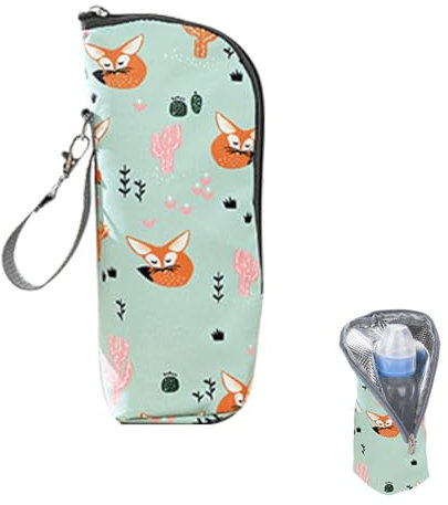 Borsa Isotermica per Biberon con Strato Isolante, Portabiberon Termico, Thermos Portabiberon, Mantiene la Temperatura Fino a 4 Ore