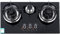 GYDUHYE 3 Burner Gas Countertop Gas Cooktop, Tempered Glass Drop-in Gas Range Hob, Home Kitchen Built-in Gas Stove Top with Thermocouple Protection, Easy to Clean(Color:Natural Gas)