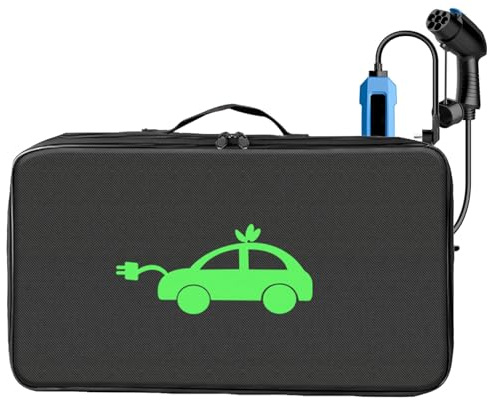 Sacs de rangement pour câbles électriques - Sac de rangement portable pour voiture - Résistant au feu - Pour chargeur de voiture électrique