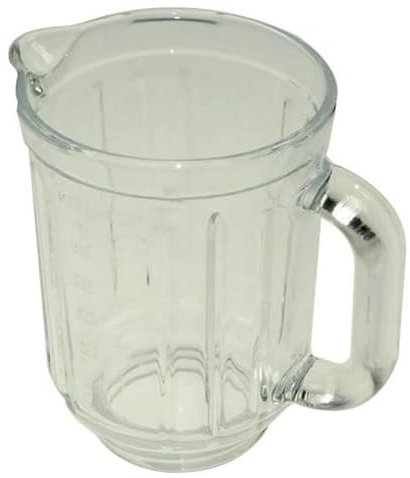 FIGEVIDA Caraffa bicchiere frullatore in vetro AT283 Prospero KM240 KM280 KM283 Compatibile per Kenwood KW714225