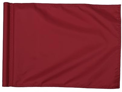 PartyKindom Drapeau Vert Entraînement Sportif Drapeau Équipement D'entraînement Au Golf Drapeaux Petits Drapeaux Rouges Rouge