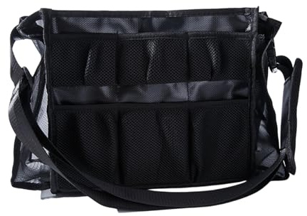 Extra große, atmungsaktive Friseur-Werkzeugtasche mit anpassbaren Trennwänden, wasserabweisendes Polyester, professionelle Stylisten-Tasche, Polyester-Frisurentasche