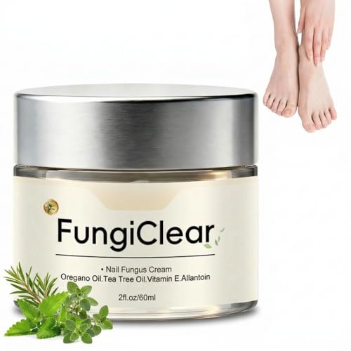 FungiClear Phrena Nail Care Cream, 2026 New Nail Repair for Damaged Nails, 60ML Nail Treatment for Toenail, Nail Repair Cream with Natural Formula Tea Tree Oil, Oregano Oil
