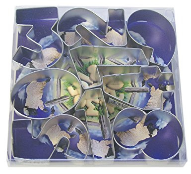 R&M International Numbers 3 Cookie Cutters, 9-Piece Set
