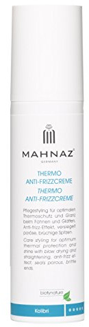 MAHNAZ® Thermo Antifrizzcreme KOLIBRI, Hitzeschutz mit Antifrizz-Effekt, Glättung und Glanz, 100ml