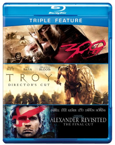 Alexander Revisited / Troy / 300 (Triple-Feature)