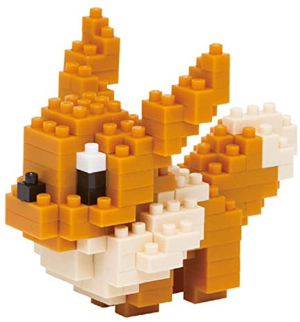nanoblock KAWADA 130 Piece 3D Puzzle Pokemon - EVE/NBPM-05, Bandai