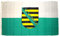 Flagge/Fahne SACHSEN Staatsflagge/Landesflagge/Hissflagge mit Ösen 150x90 cm, sehr gute Qualität