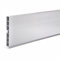 PVC Cuisine kickboard plinthe 150mm 1500mm Couleur: Aluminium brossé