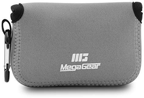 MegaGear MG790 Nikon Coolpix W100, S33 Ultraleichte Kameratasche aus Neopren - Grau